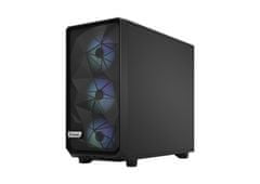 Fractal Design Meshify 2 Lite RGB Black TG Light Tint/Midi Tower/Transpar./Čierna