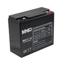 MHpower Pb akumulátor VRLA AGM 12V/17Ah (MS17-12)