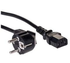Akyga PC napájací kábel 1.5m/250V/PVC/čierna