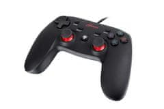 Genesis Drôtový gamepad P65, pre PS3/PC, vibrácie