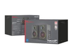 Genesis Reproduktory 2.0 24W HELIUM 300BT ARGB, Bluetooth 5.0