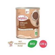 Babybio Kaša nemliečna Bio ryžovoquinoová s kakaom 220 g