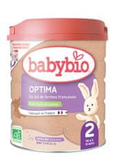 Babybio OPTIMA 2 dojčenské bio mlieko 800 g