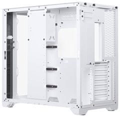 Magniumgear Powered by Phanteks NEO Qube v.2 / ATX / 2 x USB 3.0 / USB-C 3.1 / ARGB / tvrdené sklo / biela