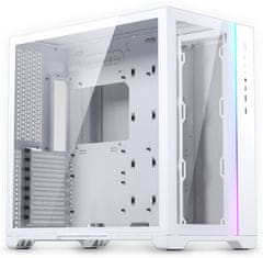 Magniumgear Powered by Phanteks NEO Qube v.2 / ATX / 2 x USB 3.0 / USB-C 3.1 / ARGB / tvrdené sklo / biela