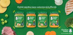 GERBER Organic detský príkrm hrášok so zemiakmi a kuracím mäsom 190 g