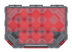 Prosperplast Organizér TAMON IV černo-červený, varianta 28,4x19,5 cm