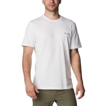 COLUMBIA Tričko biela Rapid Ridge Back Graphic Tee Ii