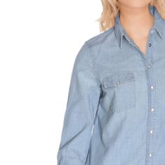 Levis  Dámska Košela s dlhým rukávom Modern Western Shirt Modrá L