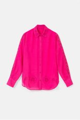Desigual  Dámska košeľa LECCE Ružová M Blúzka