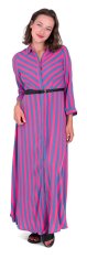 Y.A.S Dámske šaty YASSAVANNA Loose Fit 26022663 Fuchsia Purple (Veľkosť M)