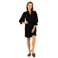 Y.A.S Dámske šaty YASPICKA Regular Fit 26030372 Black (Veľkosť XL)