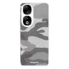 iSaprio Silikónové puzdro - Gray Camuflage 02 pre Honor 90 5G