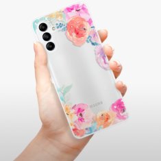 iSaprio Silikónové puzdro - Flower Brush pre Samsung Galaxy A04s