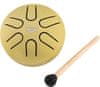 Mini Steel Tongue Drum - 6 Tones Gold