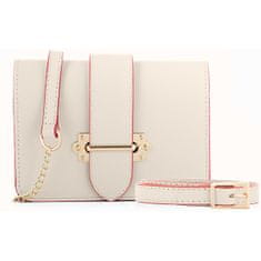 Renata Corsi Dámska kožená crossbody kabelka RC480T Beige