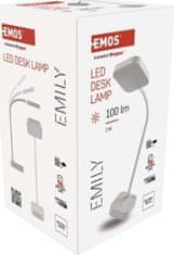 EMOS LED stolní lampa EMILY, nabíjecí