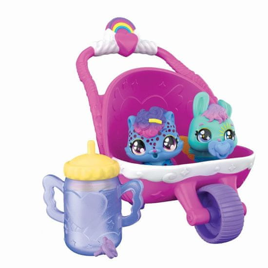 Hatchimals HRACÍ SET S KOČÍKOM PRE ZVIERATÁ