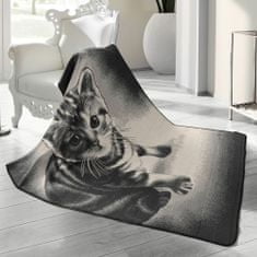 SCANquilt Deka VELUR STYLE kitty 150x200 cm