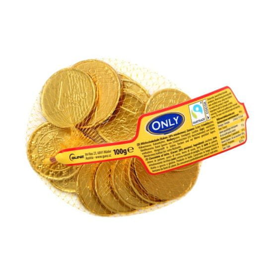 ONLY Only čokoládové Euro malé 100g