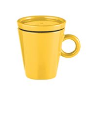 Guzzini Cestovný hrnček na kávu COFFEE & GO žltý