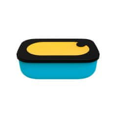Guzzini Krabička na jedlo s vnútornou nádobou žlto-modrá