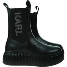 Karl Lagerfeld Chelsea boots čierna 38 EU Karl Lo Kc Karl Logo Gore