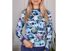 Disney DISNEY Stitch Dámske pyžamo s dlhými nohavicami, pyžamo s dlhým rukávom XXS