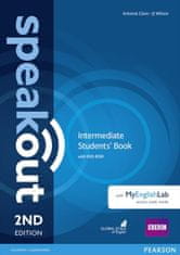 Antonia Clare: Speakout Intermediate Student´s Book with Active Book with DVD with MyEnglishLab, 2nd