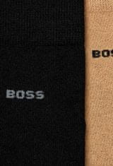 Hugo Boss 2 PACK - pánske bambusové ponožky BOSS 50491196-260 (Veľkosť 39-42)