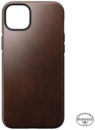 Nomad Kryt Nomad Modern Leather MagSafe Case, brown - iPhone 14 Plus (NM01279785)