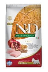 N&D N & D LG DOG Light Mini Chicken & Pomegr 2,5kg