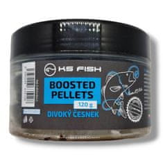 KS Fish Boosted Pellets 120g Divoký cesnak