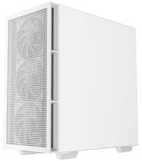 DEEPCOOL skriňa CH560 / MidT / 3x140 a 120mm ARGB fan / USB 3.0 / tvrdené sklo / biela