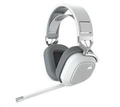 Corsair HS80 RGB Wireless Headset, White - EÚ