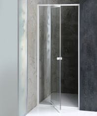 AQUALINE , AMICO sprchové dvere výklopné 1040-1220x1850mm, číre sklo, G100