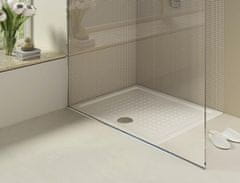 Gsi , Keramická sprchová vanička, obdĺžnik 120x80x4,5 cm, 439811