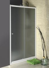 AQUALINE , AMADEO posuvné sprchové dvere 1100 mm, sklo BRICK, BTS110