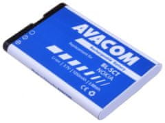 Avacom Náhradné batérie do mobilu Nokia 6303, 6730, C5, Li-Ion 3,7 V 1050mAh (náhrada BL-5CT)