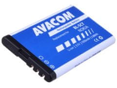 Avacom Náhradné batérie do mobilu Nokia 6303, 6730, C5, Li-Ion 3,7 V 1050mAh (náhrada BL-5CT)