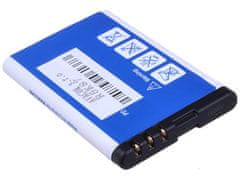 Avacom Náhradné batérie do mobilu Nokia 6303, 6730, C5, Li-Ion 3,7 V 1050mAh (náhrada BL-5CT)