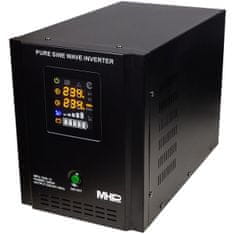 MHpower záložný zdroj MPU-1200-12, UPS, 1200W, čistý sínus, 12V