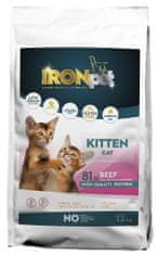 IRONpet Cat Kitten Beef (Hovädzie) 12 kg