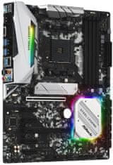 ASRock B450 Steel Legend / AMD B450 / AM4 / 4x DDR4 DIMM / HDMI / DP / M.2 / USB-C / ATX