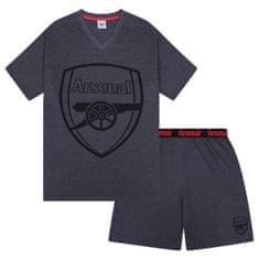 FAN SHOP SLOVAKIA Pánske Pyžamo Arsenal FC, Krátky Rukáv, Šortky, 100% Bavlna | L