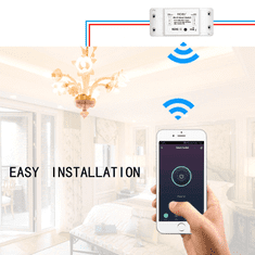 Moes Univerzálne inteligentné relé WiFi s plánovaním