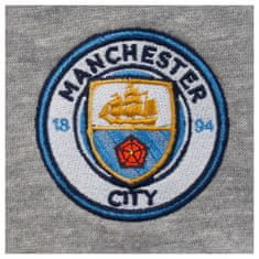 FAN SHOP SLOVAKIA Šortky Manchester City FC, Fleece, Šedé, Klubový znak, Oficiálne | M