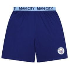 FAN SHOP SLOVAKIA Pánske Pyžamo Manchester City FC, Tričko a Šortky, 100% Bavlna | L