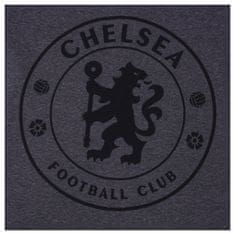 FAN SHOP SLOVAKIA Pánske Pyžamo Chelsea FC, šedé, krátky rukáv, šortky, Bavlna | S