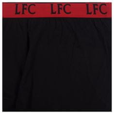 FAN SHOP SLOVAKIA Pánske Pyžamo Liverpool FC, čierne, tričko, šortky, 100% bavlna | XL